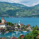 Niesen In See- Und Bergnaehe, Modern, Erdgeschoss, Ohne Treppen, 4 Gaeste Appartement *