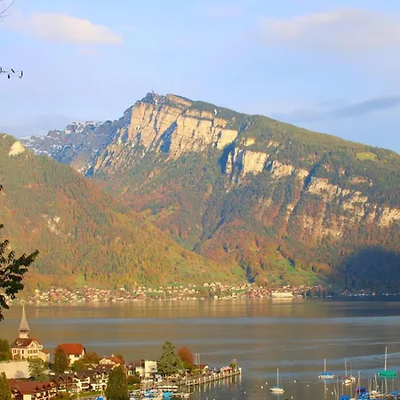 Niesen In See- Und Bergnaehe, Modern, Erdgeschoss, Ohne Treppen, 4 Gaeste Appartement *