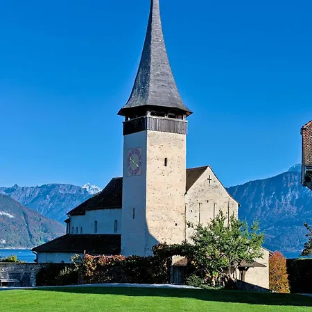 شقة Niesen In See- Und Bergnaehe, Modern, Erdgeschoss, Ohne Treppen, 4 Gaeste *