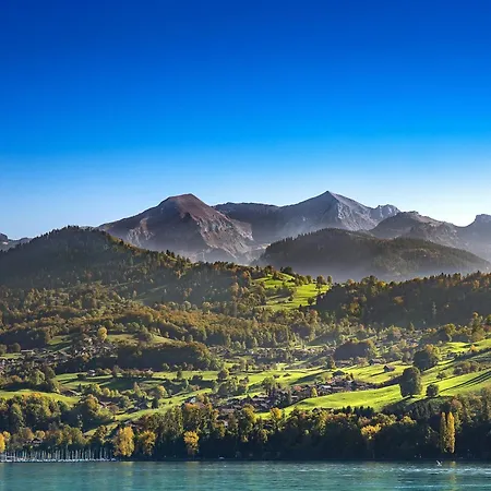Niesen In See- Und Bergnaehe, Modern, Erdgeschoss, Ohne Treppen, 4 Gaeste *