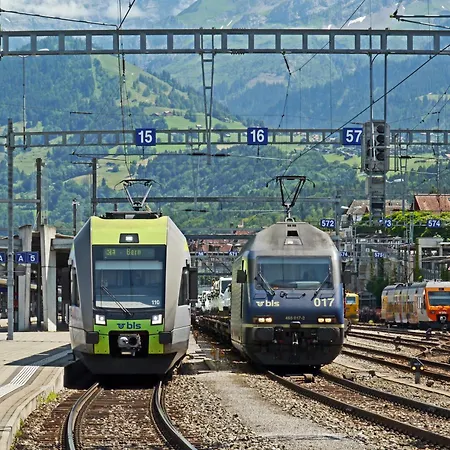 شقة Niesen In See- Und Bergnaehe, Modern, Erdgeschoss, Ohne Treppen, 4 Gaeste