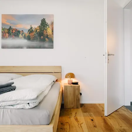 Niesen In See- Und Bergnaehe, Modern, Erdgeschoss, Ohne Treppen, 4 Gaeste Apartment