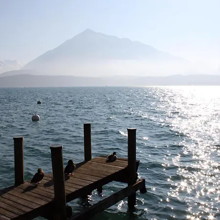 Niesen In See- Und Bergnaehe, Modern, Erdgeschoss, Ohne Treppen, 4 Gaeste