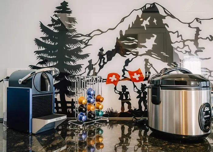 Niesen In See- Und Bergnaehe, Modern, Erdgeschoss, Ohne Treppen, 4 Gaeste * Spiez