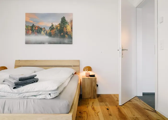 Niesen In See- Und Bergnaehe, Modern, Erdgeschoss, Ohne Treppen, 4 Gaeste Apartmán