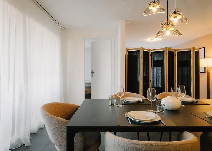 Niesen In See- Und Bergnaehe, Modern, Erdgeschoss, Ohne Treppen, 4 Gaeste Spiez