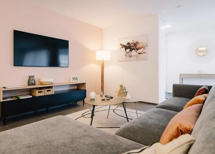 Apartmán Niesen In See- Und Bergnaehe, Modern, Erdgeschoss, Ohne Treppen, 4 Gaeste Spiez