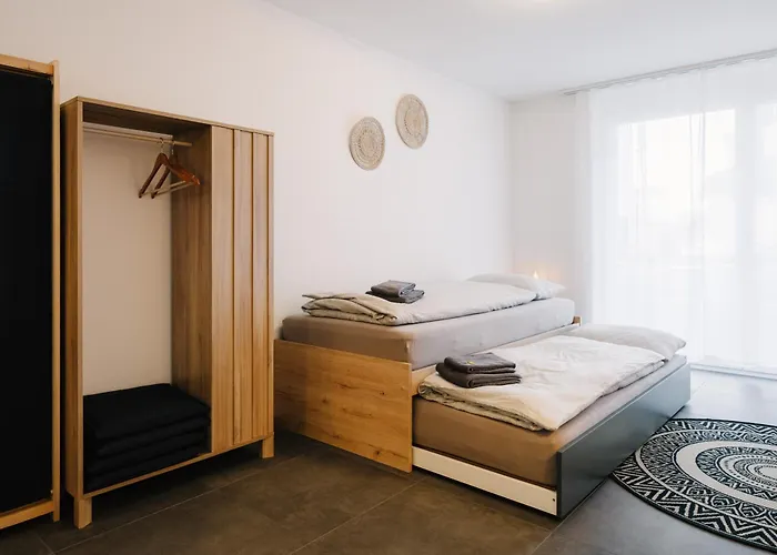 Niesen In See- Und Bergnaehe, Modern, Erdgeschoss, Ohne Treppen, 4 Gaeste Apartmán *