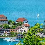 Niesen In See- Und Bergnähe, Modern, Erdgeschoss, Ohne Treppen, 4 Gäste * Spiez